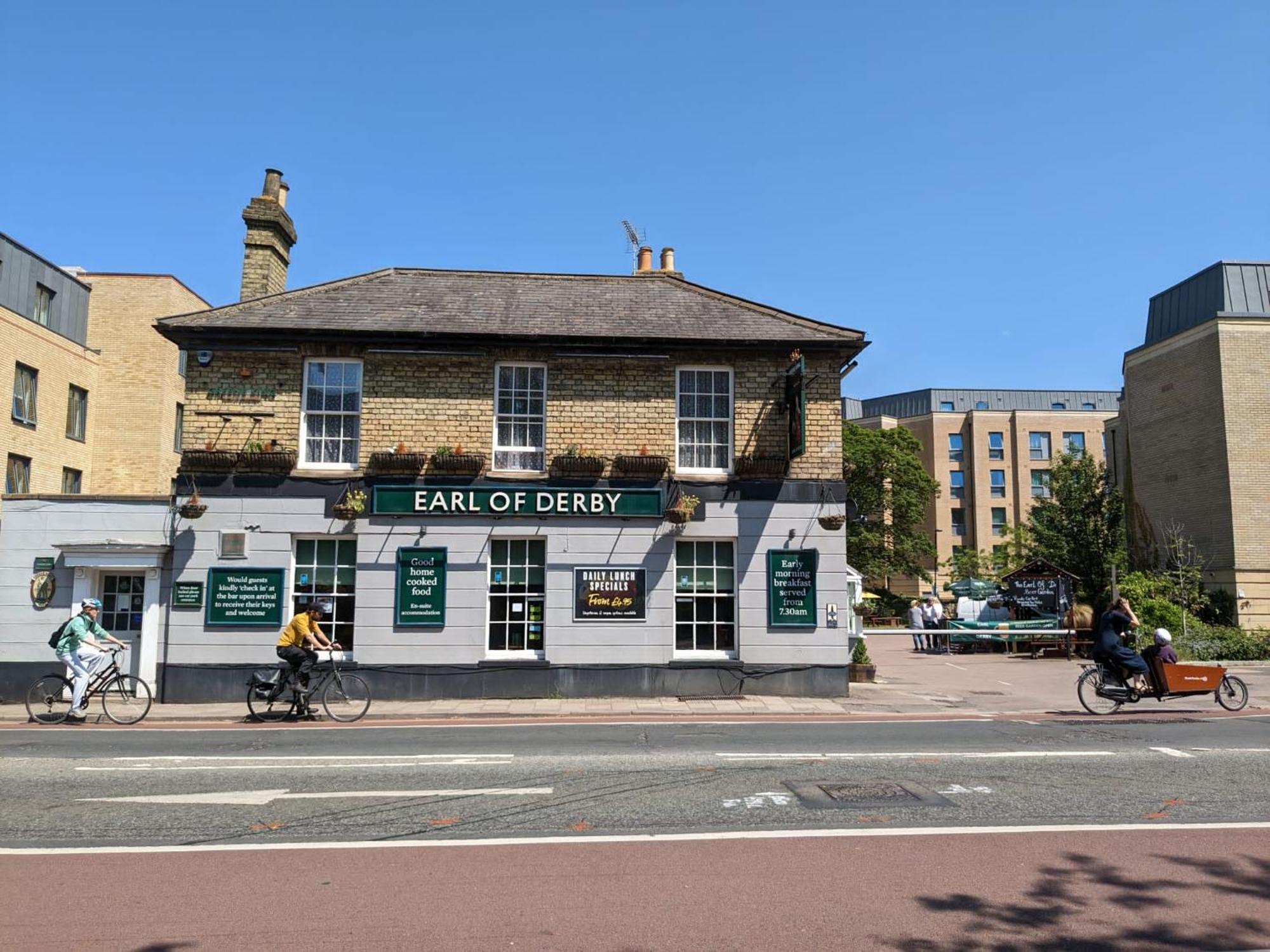 Hotel The Earl Of Derby CBG Exteriér fotografie